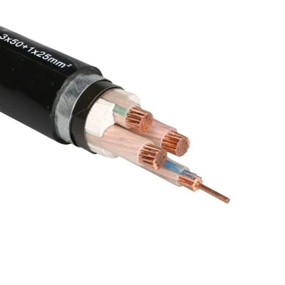 XLPE Twin Core Kabel 35 mm 100 mm Enkel kobber Industriell konstruksjon Jernbane EVA-kabel
