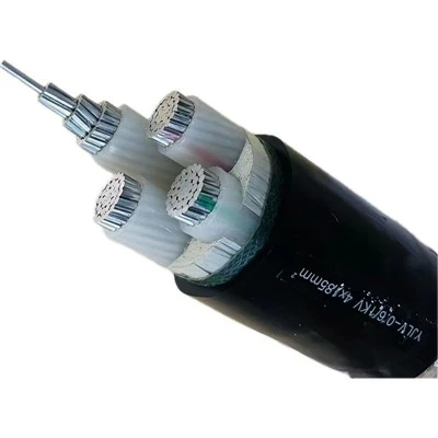 YJLV 0,6/1KV Fabrikkdirekte flammehemmende kabel Aluminiumkjerne XLPE isolert PVC-kappe Kobberleder XLPE-kabel