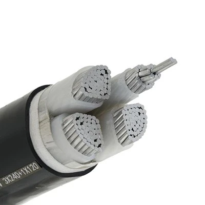 YJLV 0,6/1KV Utendørs bruk LV Aluminium XLPE-kabel UV-bestandig pansret