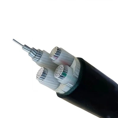 YJLV PVC aluminium kjernetråd utendørs XLPE isolert underjordisk strømkabel 0,6/1kv