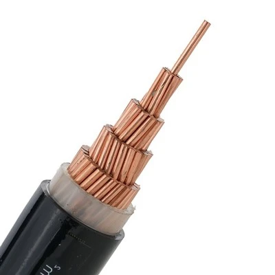 YJV 0,6/1KV kobberkjerne XLPE isolert 400mm² lavspent strømtilkoblingskabel Industriell konstruksjon Gruvedrift